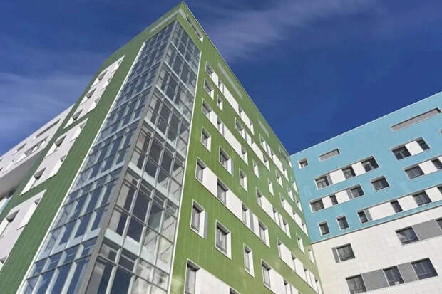 Строительство хирургического корпуса детского центра в Барнауле / Фото: Антон Червяков 