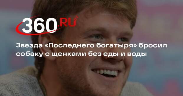 На звезду сериала «Кухня» Хориняка пожаловались в прокуратуру из-за щенят