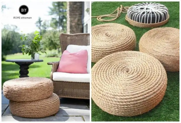 Оригинальные идеи из обычной веревки