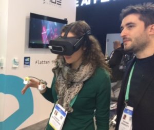 haptic glove VR
