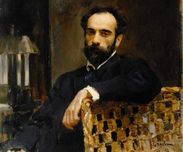 В. Серов. Портрет художника И. И. Левитана, 1893