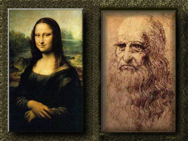 Леонардо да Винчи,Мона Лиза,скрытый портрет,Альтернативная история