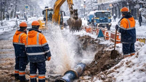 В Барнауле больше сотни частных домов остались без холодной воды из-за коммунальной аварии