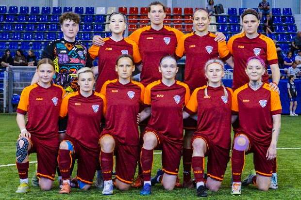 Женская команда "Академии футбола" разгромила соперниц из Волгограда