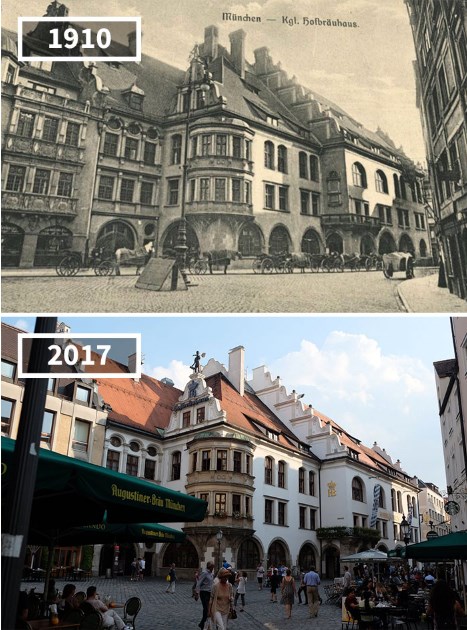 20 фотографий ″до и после″, показывающие, как изменился наш привычный мир
