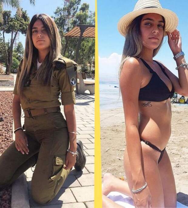 Прекрасные военнослужащие армии Израиля (20 фото)