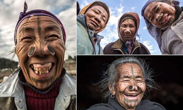 Фотография: Удивительные обычаи индийского племени, где женщины должны носить пробки в ноздрях №1 - BigPicture.ru