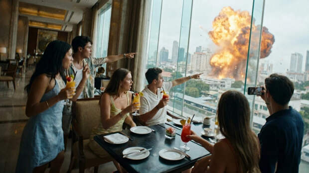 Дубай пережил новую атаку: Чёрный дым накрыл город. От "ближневосточной Швейцарии" не осталось и следа