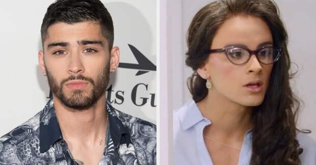 11. Зейн Малик в роли Вероники в клипе "Best Song Ever" (2013) 11. Зейн Малик в роли Вероники в клипе "Best Song Ever" (2013)