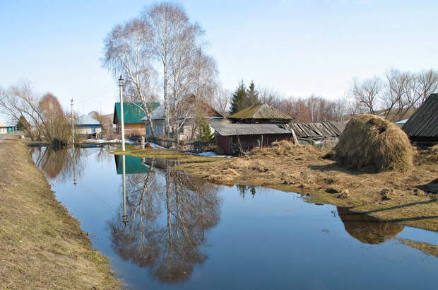 В деревне весной Деревня, Весна, Россия, Природа, Красота, Фотография, Длиннопост