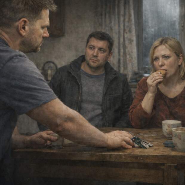 — Дом я оформила на младшего: у него ребятишки, ему важнее, — не отводя взгляда от старшего сына, выдохнула мать. — А ты, Артём, как-нибудь сам…