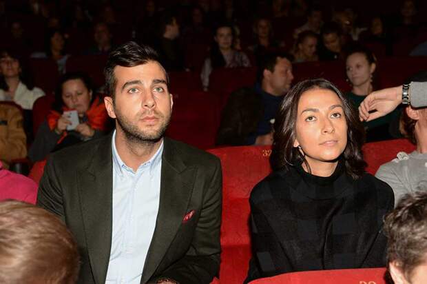 Иван Ургант с супругой. Фото: Anatoly Lomohov/Russian Look/www.globallookpress.com