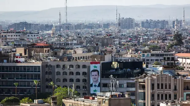 В одном из районов Дамаска произошёл взрыв