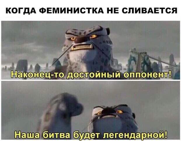 Приколы и мемы про феминисток и феминизм