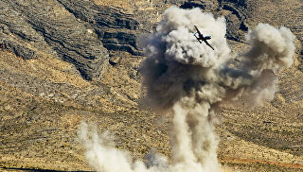 Самолет A-10 ВВС США, архивное фото