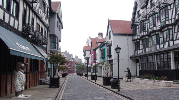 От проекта для миллионеров до города-призрака: как выглядит Темз-Таун