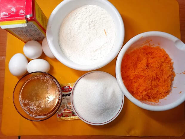 Морковный кекс Рецепт, Выпечка, Длиннопост, Кулинария, Кекс