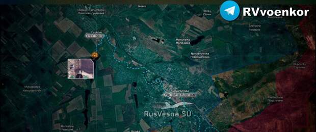 🇷🇺💥🇺🇦Армия России уничтожила дамбу у Осыково, чтобы нарушить логистику в ВСУ в