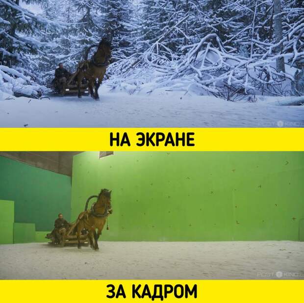 Реалистичные сцены из фильмов, которые оказались компьютерной графикой