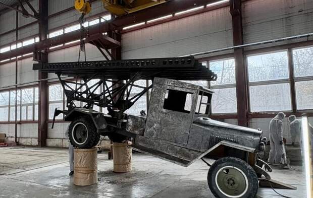 В Туле 29 апреля вернут на место отремонтированную "Катюшу"