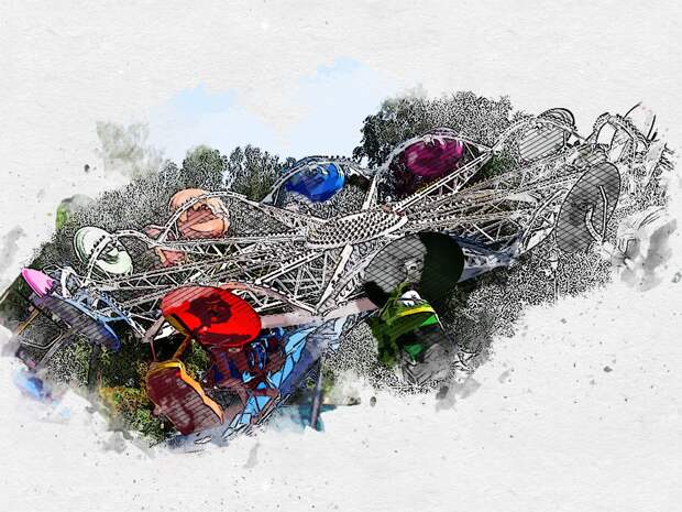 В Орловской области демонтировали смертельно опасный аттракцион