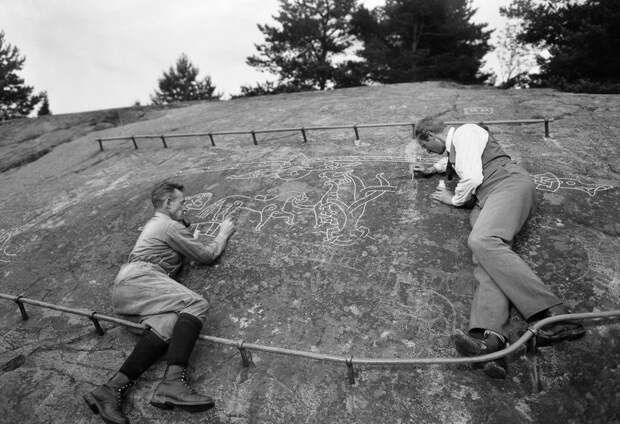 Впечатляющие рунные камни викингов, которыми усеяна Швеция рунные камни, швеция