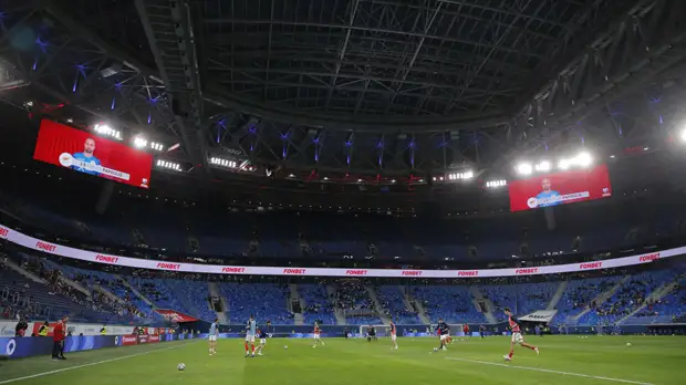 Россия ведёт со счётом 1:0 после первого тайма матча с Кипром