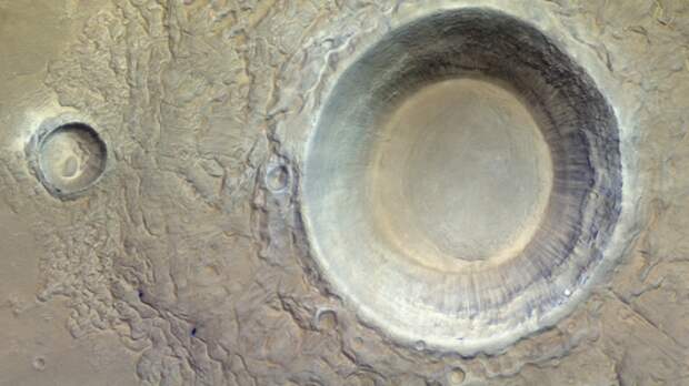 Космический аппарат ExoMars запечатлел крупнейший кратер Солнечной системы