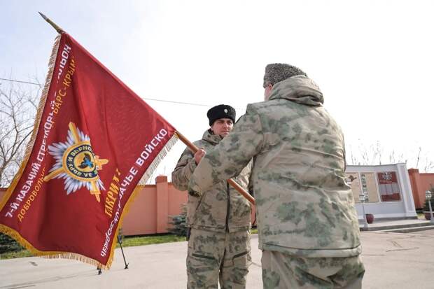 Бойцы батальона «Таврида» приняли воинскую присягу в Крыму