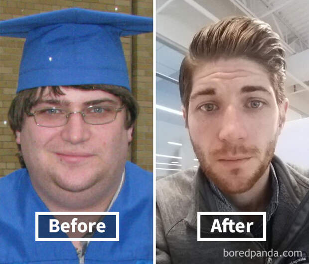 Фотография: 32 вдохновляющих примера того, как похудение преображает лицо №14 - BigPicture.ru