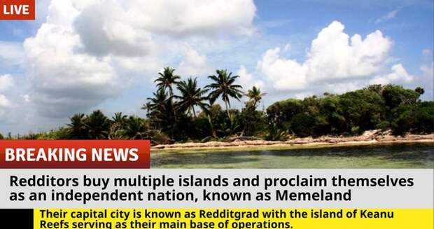 остров reddit island мемленд memeland 