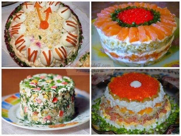 Рецепты салатов на Новый 2017 год. ТОП-5 самых вкусных и оригинальных