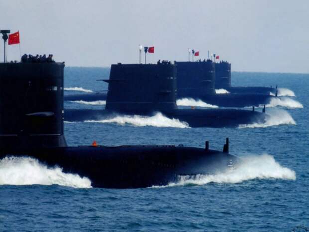 Совместные действия подводных флотов России и Китая. Источник изображения: https://vk.com/denis_siniy