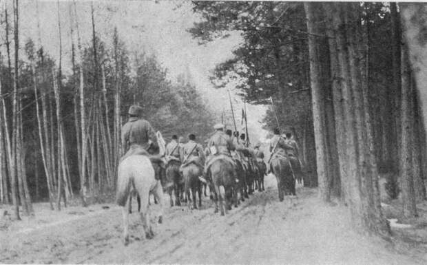 Стратегическая конница.  Русская кавалерия в Прибалтике в апреле - мае 1915 г. Ч. 2