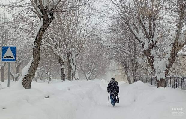 В Татарстане сохранится умеренно морозная погода с небольшим снегом