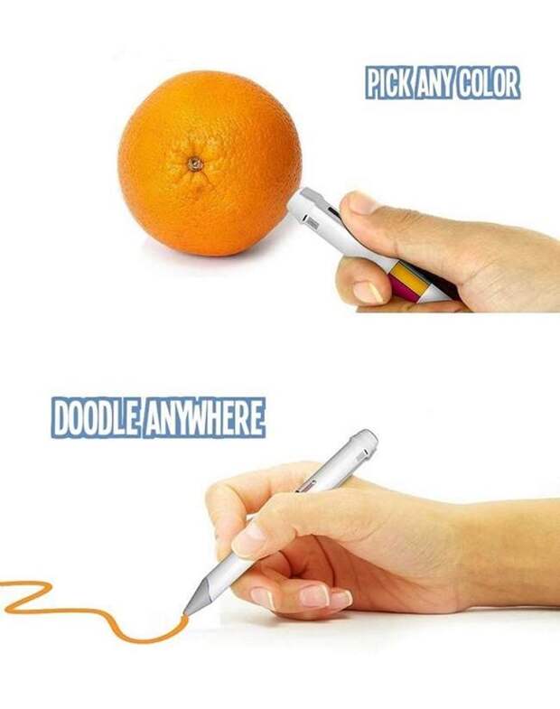ручка, которая считывает цвет