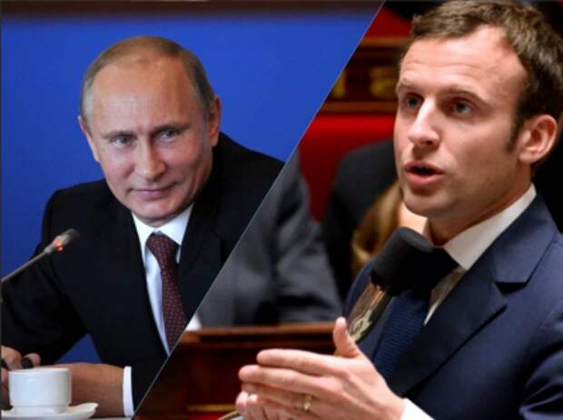 Отравление Навального: Путин посоветовал Макрону воздержаться от голословных обвинений в адрес России