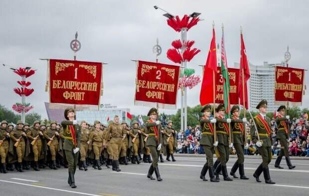 Празднование Дня Победы 9 мая 2020
