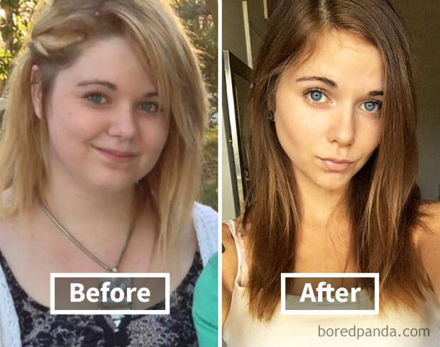 Фотография: 32 вдохновляющих примера того, как похудение преображает лицо №19 - BigPicture.ru