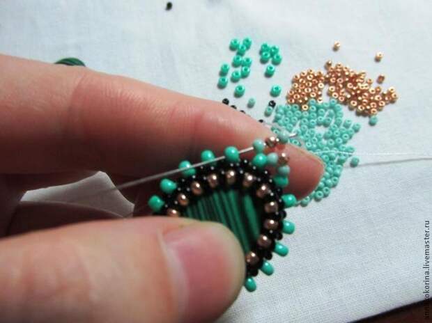 Серьги из бисера своими руками