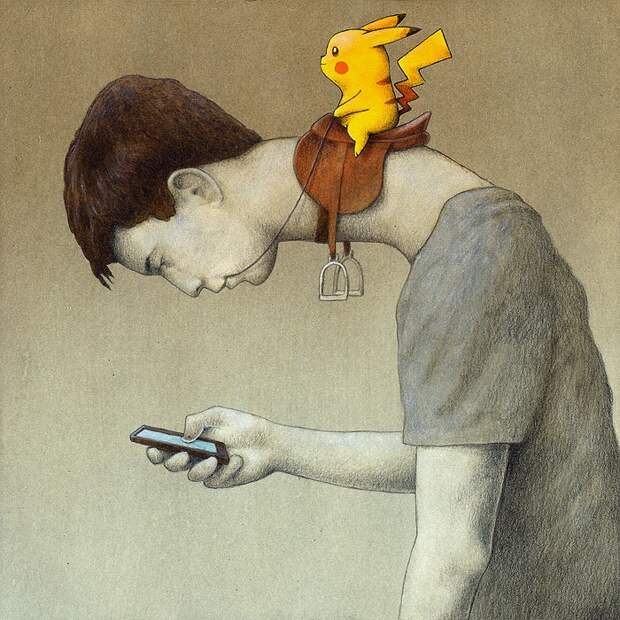 Пикачумания. Автор: Pawel Kuczynski.