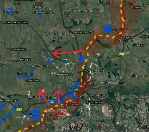 Новобахмутовка донецкая карта