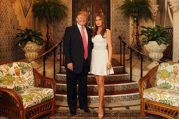 Дональд и Мелания Трамп
