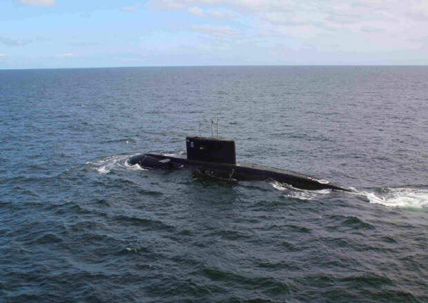 Подводная лодка «Дмитров» Балтийского флота выполнила учебные задачи в Балтийском море