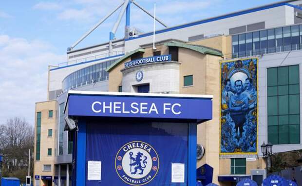 На фото: вид на стадион футбольного клуба «Челси»