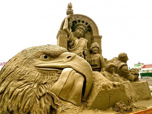 Скульптуры из песка, которые поразят даже самое изощренное воображение