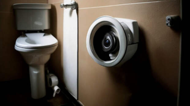 Камера в туалете / Изображение сгенерировано ИИ FusionBrain.AI от Sber AI / amic.ru