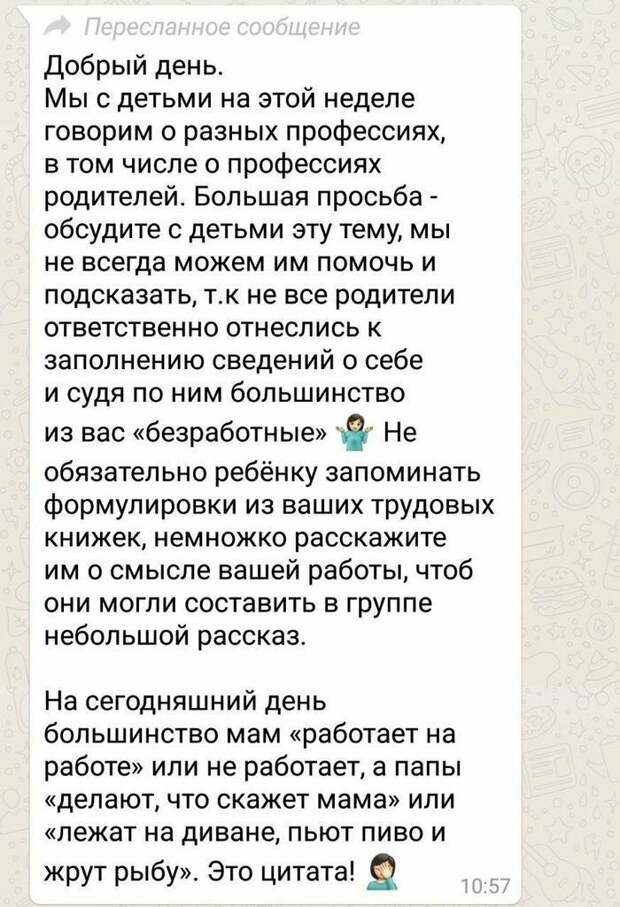 Иногда учителя выдают такие тексты, что сразу хочется их заскринить Иногда учителя выдают такие тексты, что сразу хочется их заскринить дети, детский сад, мессенджер, прикол, родители, чат, школа, юмор