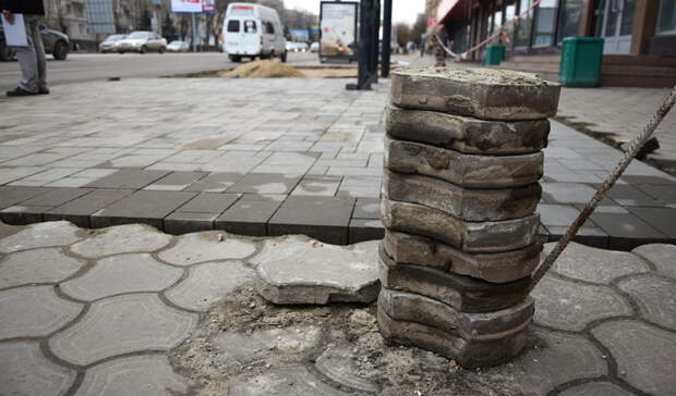 Сорваны сроки благоустройства трех общественных пространств Приокского района