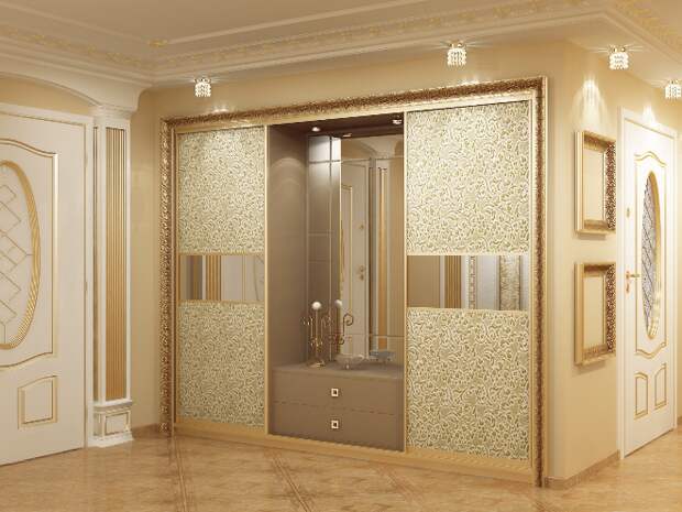 Двери в нишу: виды и особенности (24 фото)